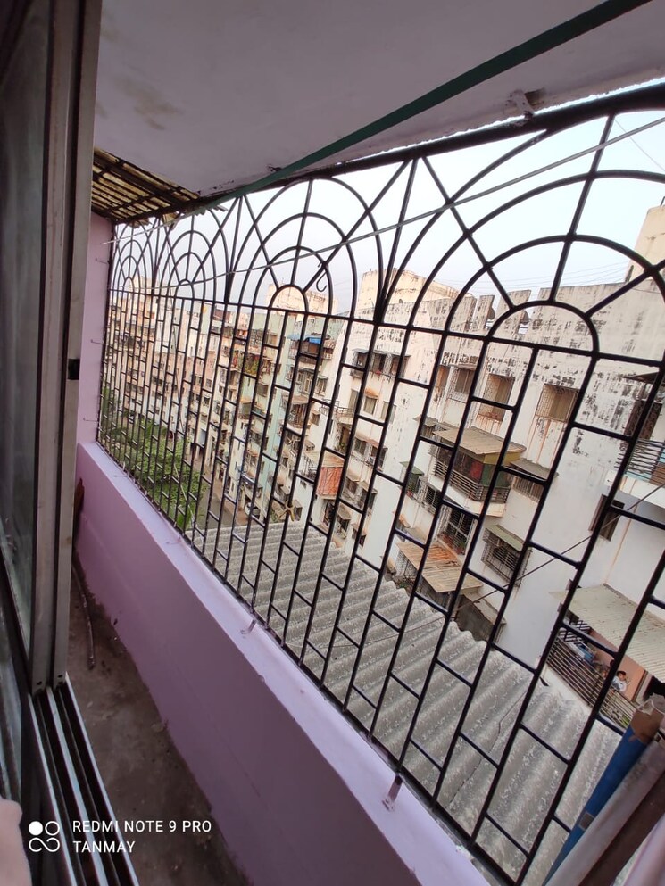 Balcony, spaghetti-complex 1 Bedroom 550 Sq.Ft. Apartment In Kharghar Navi Mumbai 7793703