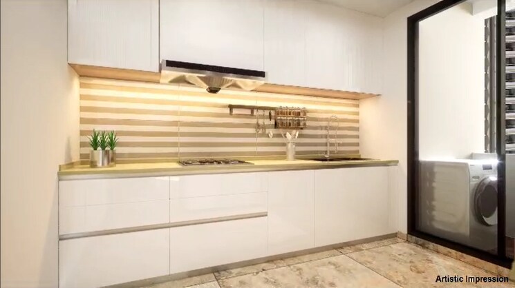 Kitchen, vtp-flamante 3 Bedroom 1230 Sq.Ft. Apartment In Kharadi Pune 7793996