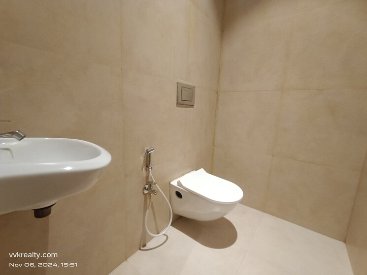 Bathroom, kamdhenu-23-west Commercial Office Space 517 Sq.Ft. In Kopar Khairane Navi Mumbai 7794037