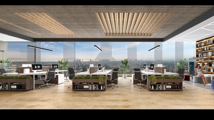  Parking, kamdhenu-23-west Commercial Office Space 764 Sq.Ft. In Kopar Khairane Navi Mumbai 7794060