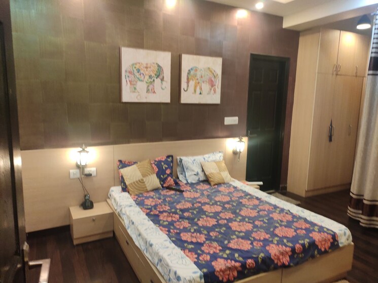 Bedroom, uninav-bliss 3 Bedroom 1475 Sq.Ft. Apartment In Raj Nagar Extension Ghaziabad 7794080