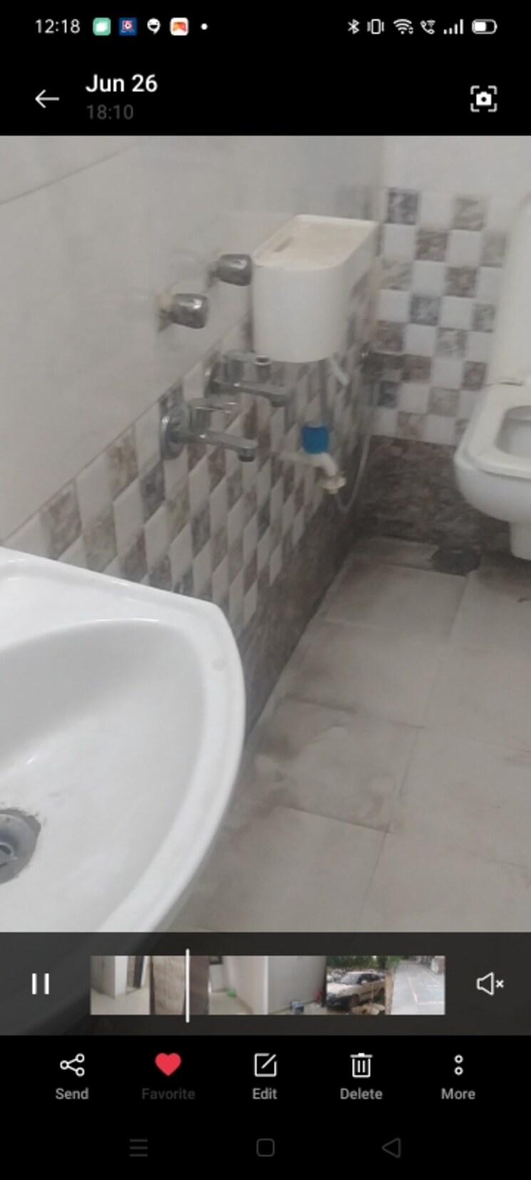 Bathroom, sector 23 dwarka 1 Bedroom 400 Sq.Ft. Apartment In Sector 23 Dwarka Delhi 7794328