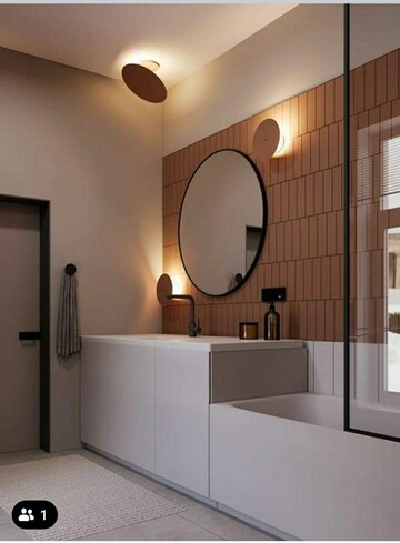 Bathroom in 4 BHK Builder Floor at Shalimar Bagh – for Sale