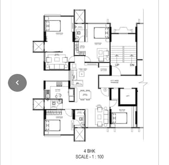 4 BHK Apartment For Rent in Poddar Harmony Chembur Mumbai  7794630