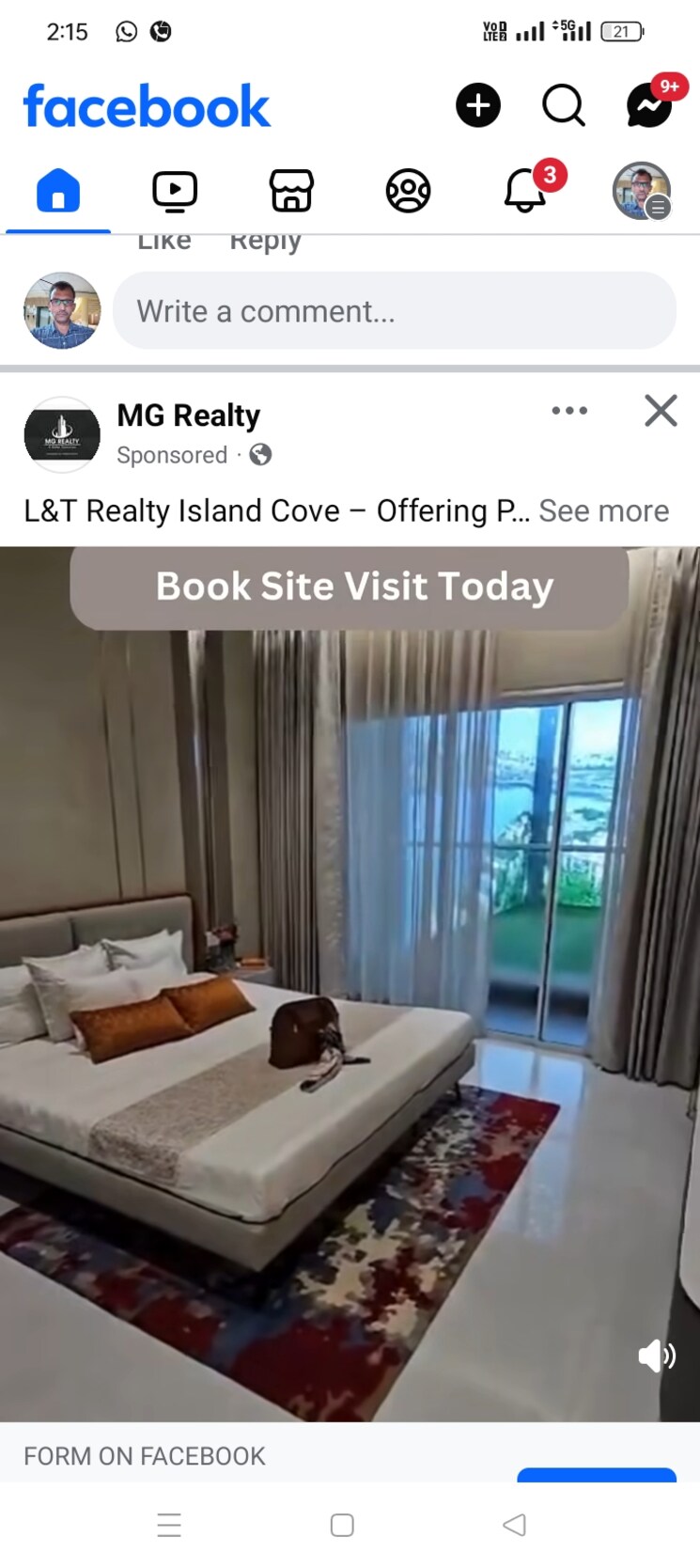 Master Bedroom, lnt-island-cove 2 Bedroom 857 Sq.Ft. Apartment In Mahim Mumbai 7794924