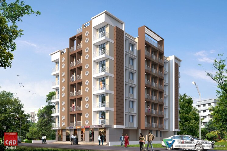 Exterior View, vaishnavi-dham-complex 1 Bedroom 502 Sq.Ft. Apartment In Asangaon Thane 7794996