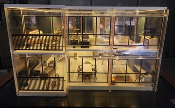 Living Room in 4 BHK Apartment at Kumar Parth Towers, Baner – for Sale