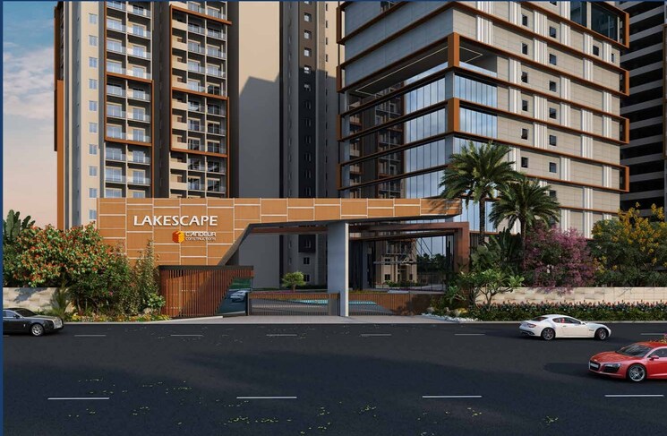 Exterior View, candeur-lakescape 2 Bedroom 1321 Sq.Ft. Apartment In Kondapur Hyderabad 7795223