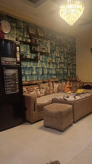 Living Room in 1 BHK Builder Floor at Niti Khand I – for Sale