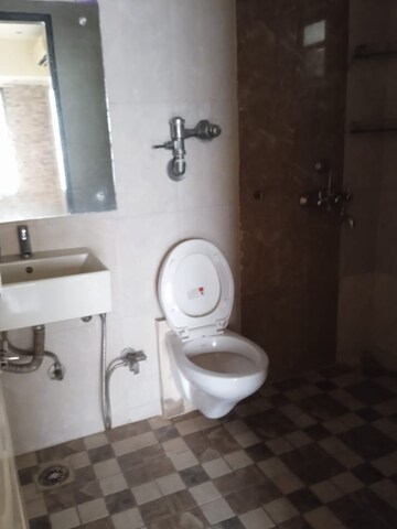 Bathroom in 2 BHK Apartment at Vasundhara Heights Sanpada, Sanpada Sector 11 – for Rent