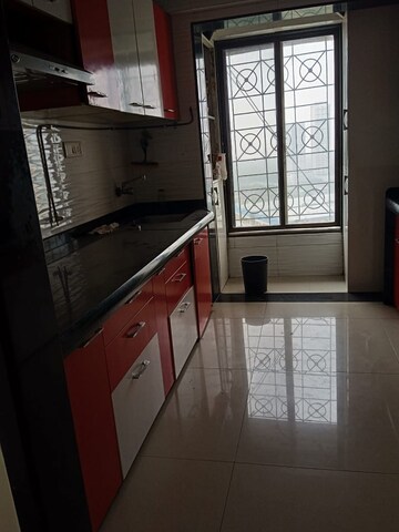 Kitchen in 2 BHK Apartment at Vasundhara Heights Sanpada, Sanpada Sector 11 – for Rent