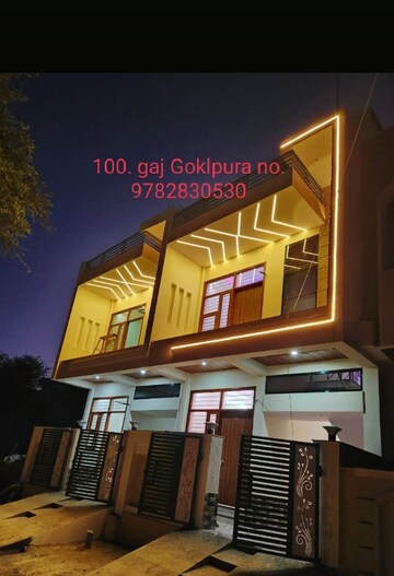 4 BHK Villa – Exterior View View at Gokul Nikunj, Kalwara - for Sale