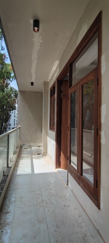 Balcony in 3 BHK Builder Floor at Chattarpur – for Sale