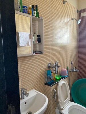 Bathroom in 1 BHK Apartment at Nyati Eternity, Mohammadwadi – for Sale