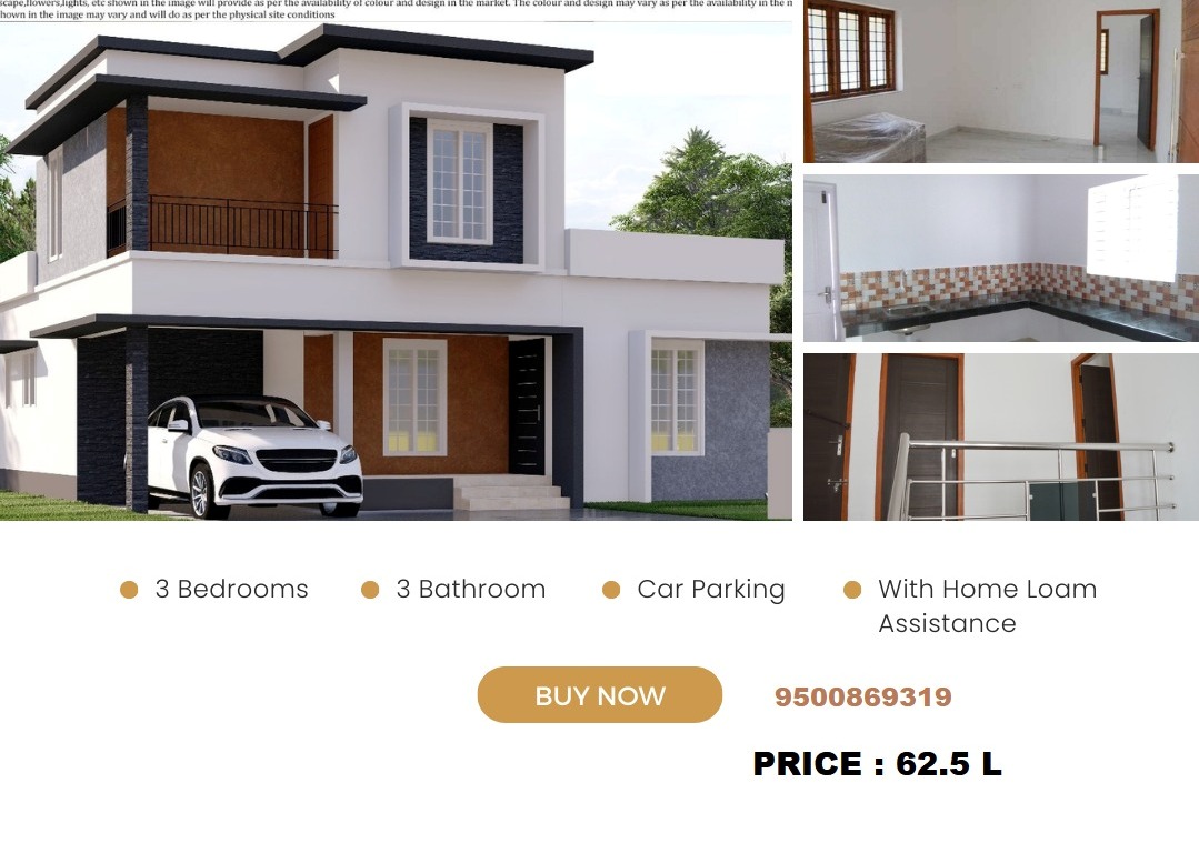 3 BHK Independent House For Resale in Anchery Thrissur  7796001