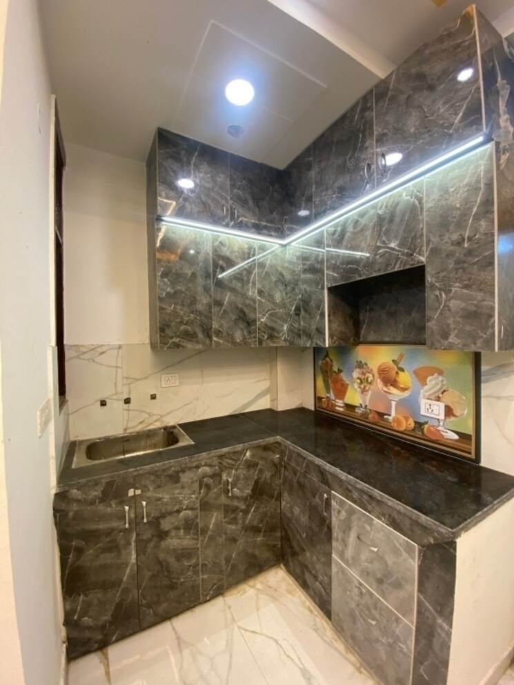 Kitchen, dwarka 1 Bedroom 450 Sq.Ft. Builder Floor In Dwarka Delhi 7796447