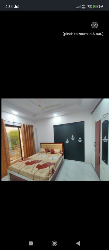 Bedroom in 2 BHK Apartment at Vinayak Mahavir Complex, Palghar – for Sale