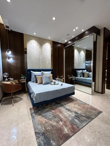Bedroom in 2 BHK Apartment at Sunteck Crescent Park, Kalyan West – for Sale