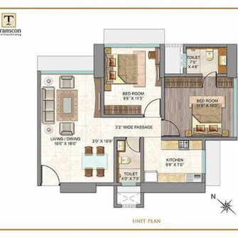 2 BHK Apartment For Resale in Sheth Auris Bliss Kanch Pada Mumbai  7796795