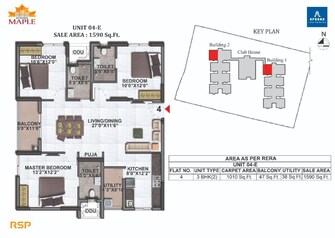 3 BHK Apartment For Resale in Aparna Maple Hegde Nagar Bangalore  7796790