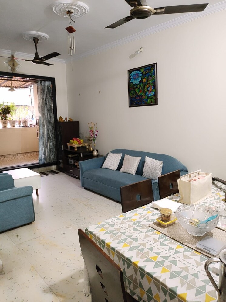 Living Room, megh-malhar-co-op-housing-society 1 Bedroom 450 Sq.Ft. Apartment In Ghansoli Navi Mumbai 7797582