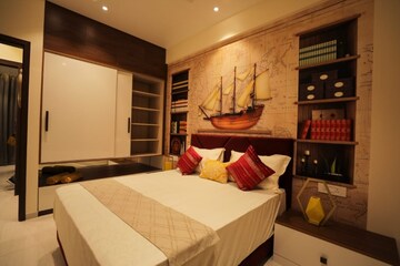 Bedroom in 2 BHK Apartment at Samrajya CHS, Pimple Gurav – for Sale