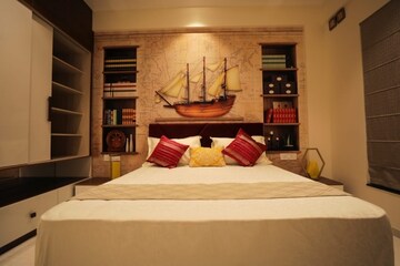 Bedroom in 3 BHK Apartment at Samrajya CHS, Pimple Gurav – for Sale