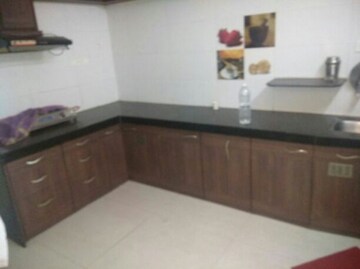 Kitchen in 3 BHK Apartment at Narendra Nagar – for Sale