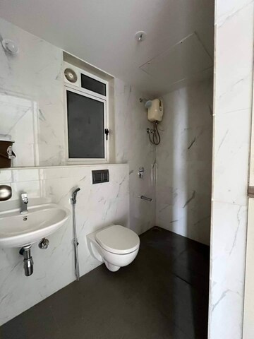 Bathroom in 1 BHK Apartment at Khandeshwar – for Sale