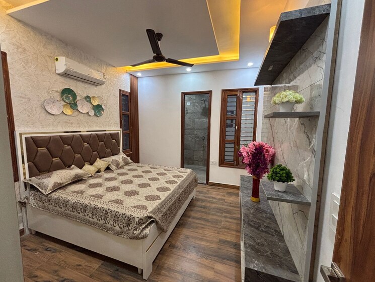 Master Bedroom, mohali sector 125 4 Bedroom 990 Sq.Ft. Independent House In Mohali Sector 125 Chandigarh 7798031