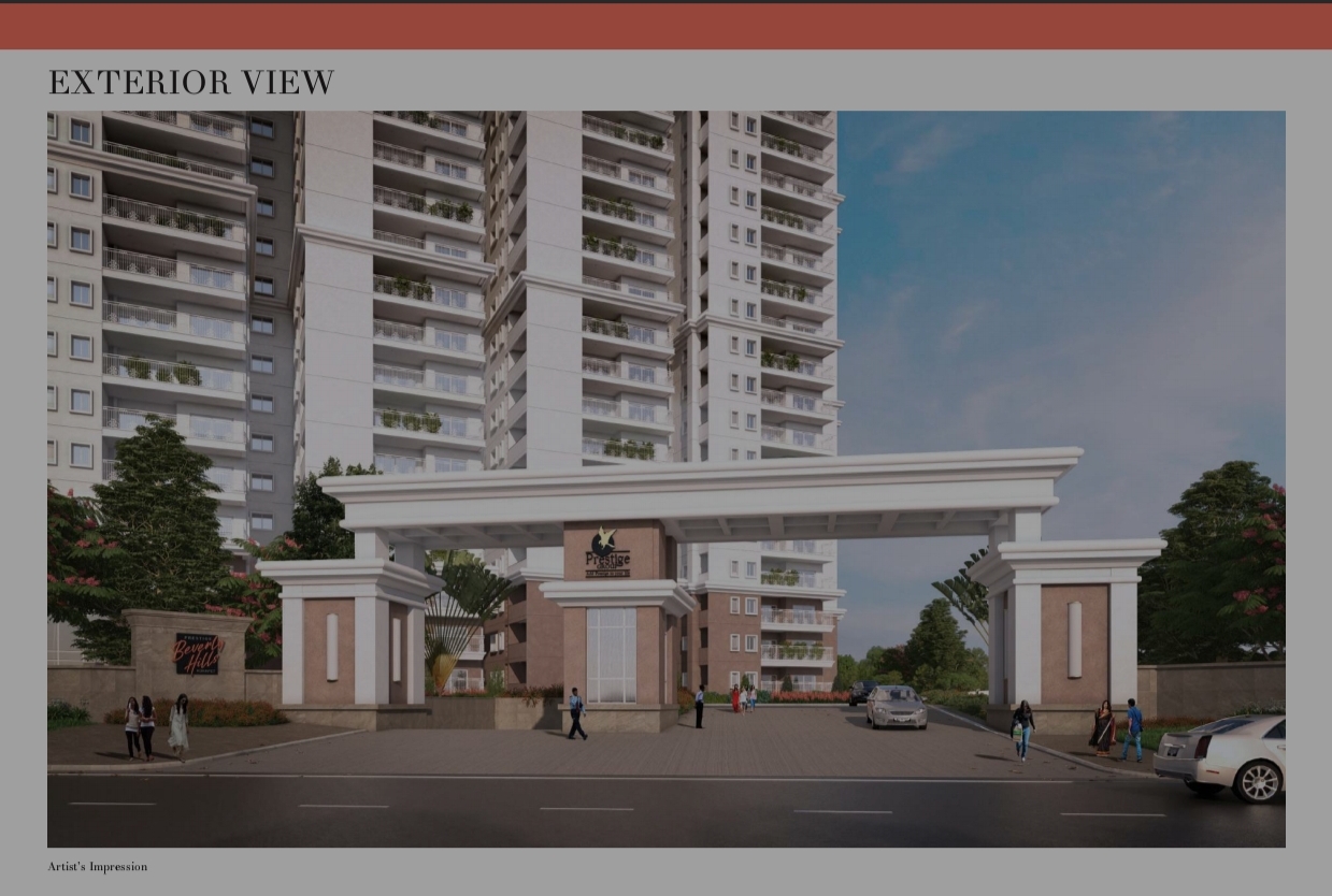 3 BHK Apartment For Resale in Prestige Beverly Hills Kokapet Hyderabad  7798213