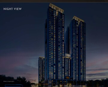 3 BHK Apartment – Exterior View View at Prestige Clairemont, Kokapet - for Sale