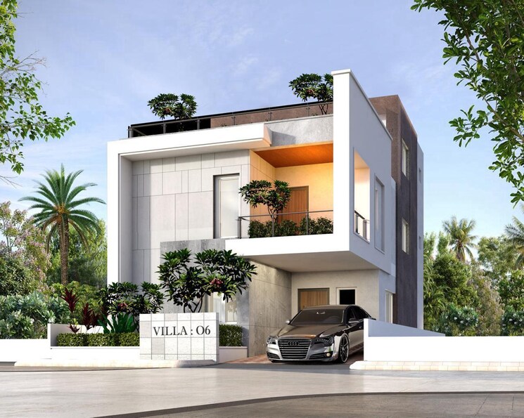 Exterior View, kollur 4 Bedroom 2585 Sq.Ft. Villa In Kollur Hyderabad 7798429