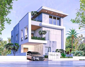 4 BHK Villa – Exterior View View at Kollur - for Sale