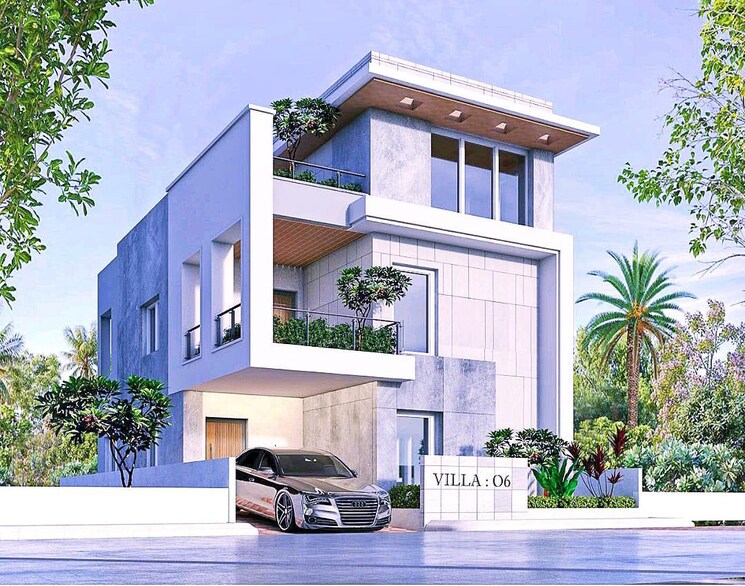 Exterior View, kollur 4 Bedroom 2585 Sq.Ft. Villa In Kollur Hyderabad 7798429