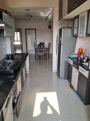 Kitchen in 3 BHK Penthouse at Science City – for Sale