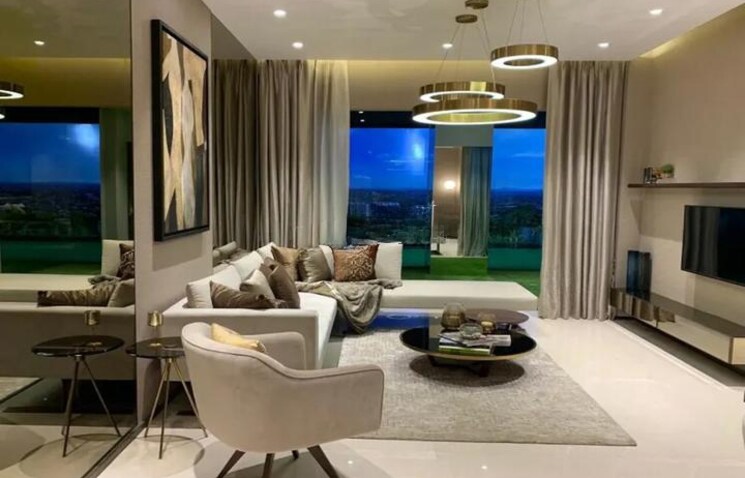 Living Room, lodha-crown-kolshet 2 Bedroom 500 Sq.Ft. Apartment In Kolshet Road Thane 7798759