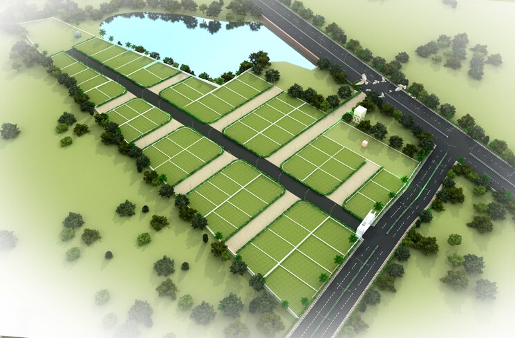 Exterior View, excellence-purple-county  1300 Sq.Ft. Plot In Saswad Pune 7798821