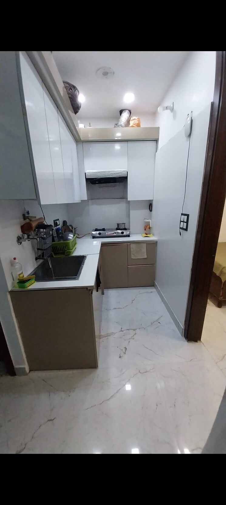 Kitchen, dwarka mor 2 Bedroom 550 Sq.Ft. Builder Floor In Dwarka Mor Delhi 7798990