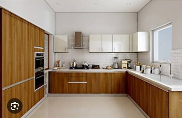 Kitchen in 3.5 BHK Apartment at RG Luxury Homes, Sector 16b Greater Noida – for Sale