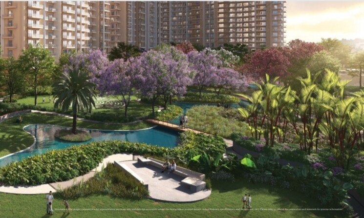 Garden, ivory-county 3 Bedroom 2034 Sq.Ft. Apartment In Sector 115 Noida 7799348