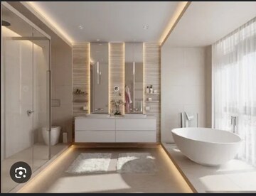 Building Lobby in 3.5 BHK Apartment at RG Luxury Homes, Sector 16b Greater Noida – for Sale