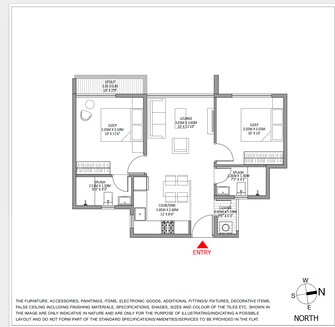 2 BHK Apartment For Resale in Godrej Royale Woods Devanahalli Bangalore  7799398