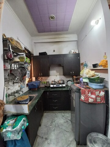 Kitchen in 2 BHK Builder Floor at Krishna Garden, Govindpuram – for Sale