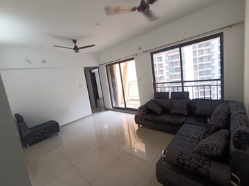 Living Room in 2 BHK Apartment at Shapoorji Pallonji Joyville Hinjewadi, Hinjewadi – for Rent