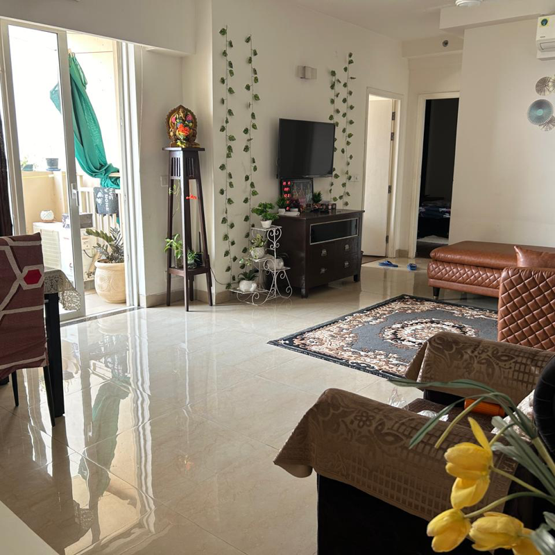 2 BHK + Study Room Apartment For Rent in M3M Sierra