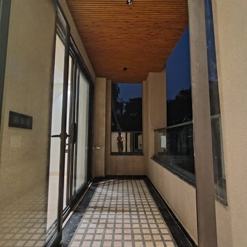 Balcony in 4 BHK Builder Floor at 4S Aradhya Extension, Sector 67 – for Rent