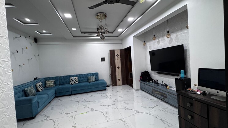 Living Room, mangeshi-shrushti-2 2 Bedroom 1050 Sq.Ft. Apartment In Khadakpada Thane 7799885