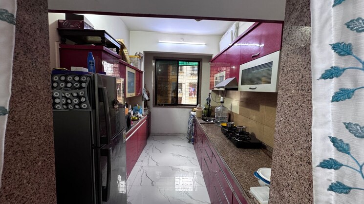 Kitchen, mangeshi-shrushti-2 2 Bedroom 1050 Sq.Ft. Apartment In Khadakpada Thane 7799885