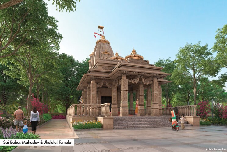 Exterior View, paradise-sai-world-legend 2 Bedroom 715 Sq.Ft. Apartment In Kalyan West Thane 7801655